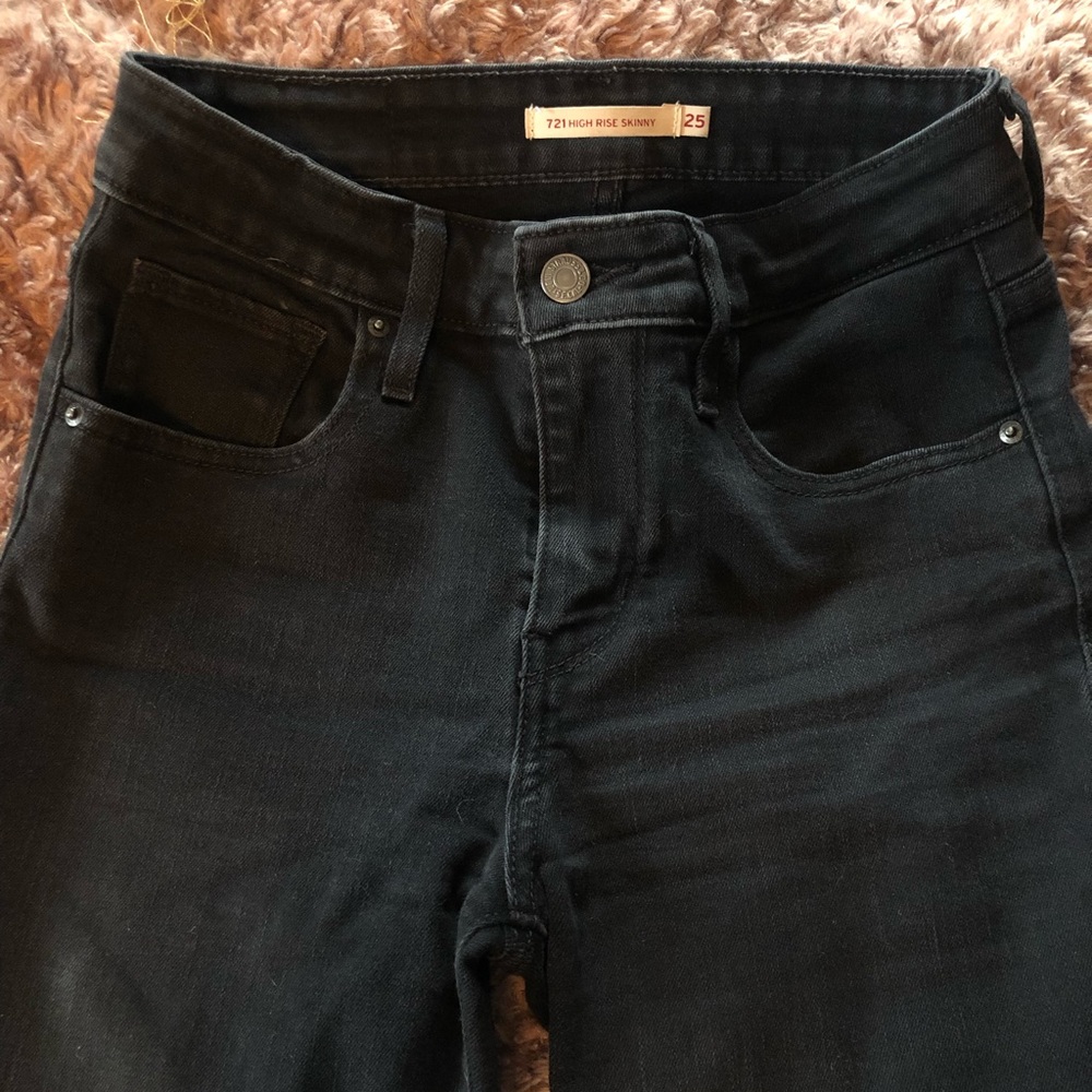 Levi’s High Rise Skinny Jeans